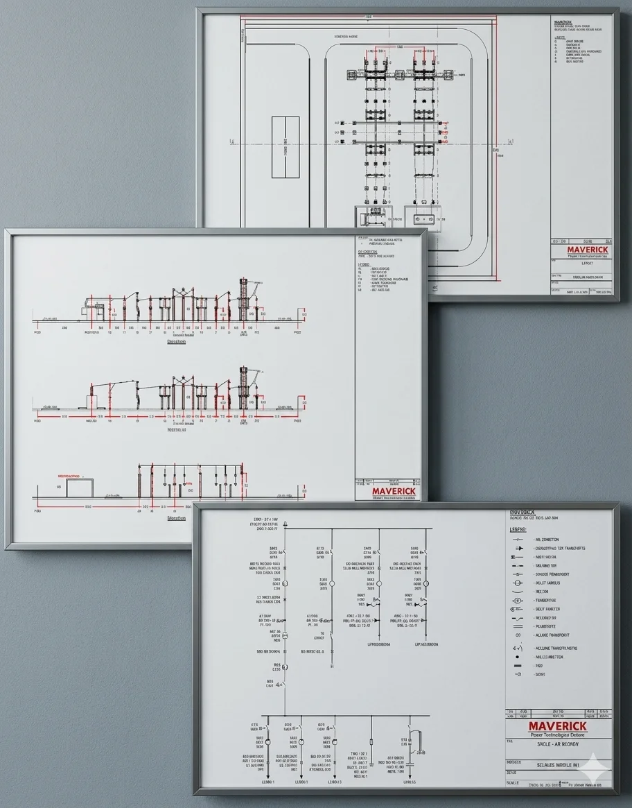 Electrical design drawings