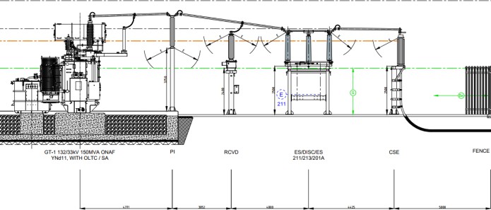 Equipment section drawing