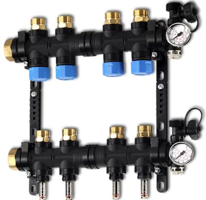 Industrial plumbing manifolds